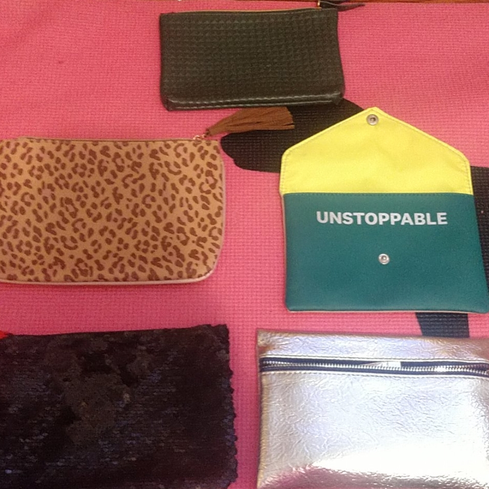 Five unused ipsy bags.